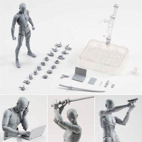 Body kun + Body chan - 2in1 Set - GREY