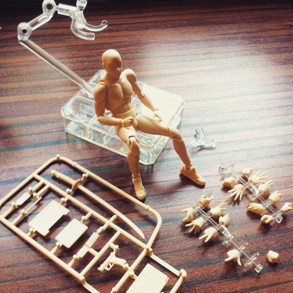 Body Kun Model Drawing Figure - Light Complexion