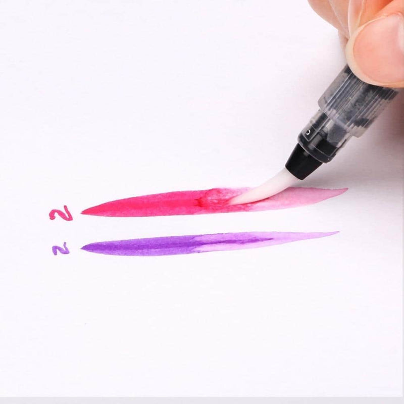 Water Colour Brush Pens Set (Pack of 20) - Domesblissity