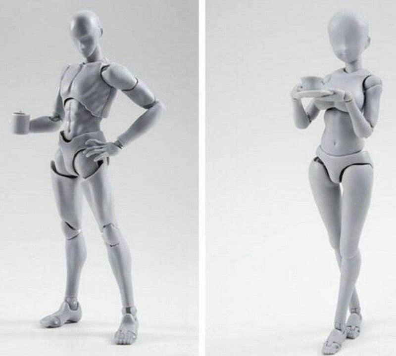 Body Kun + Body Chan - Takarai Rihito Ed. Models - Grey (2in1 Special Deal)