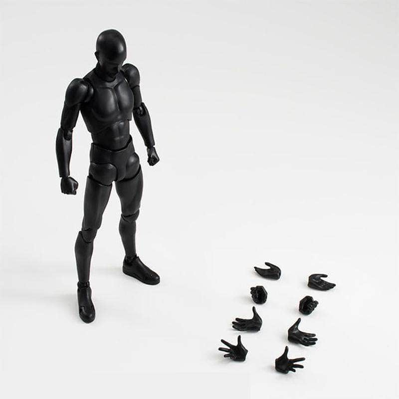 Body kun Drawing Figures Models for Artists Male - Black