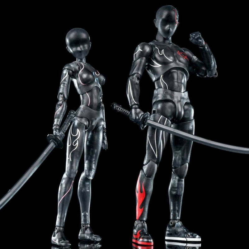 Bodykun + Bodychan World Tour 3 Piece Limited Collector's Edition 2 in 1 Deal (no display stand)