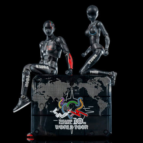 Bodykun + Bodychan World Tour 3 Piece Limited Collector's Edition 2 in 1 Deal (with display stand)