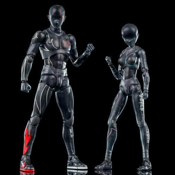 Body kun + Body chan World Tour Models - 2 in1 Deal (no display stand)