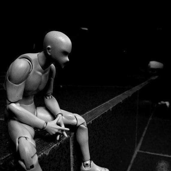 Body Kun Model Drawing Figure - Grey