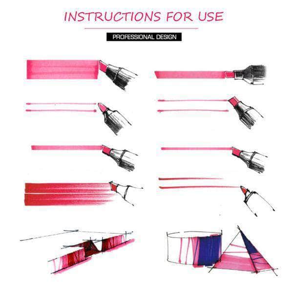 Professional Sketch Markers For Manga/Animation